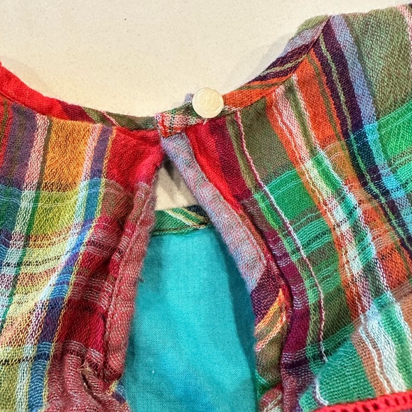 Ralph Lauren Plaid Cotton Dress & Bloomers - Picture 5 of 6